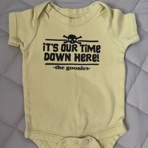 Goonies Baby Onesie Size 0-3M